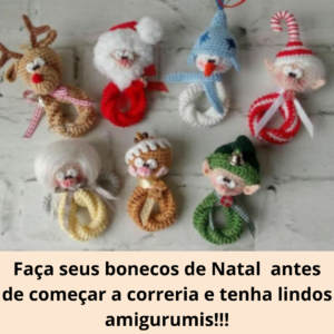 Amigurumis natalinos