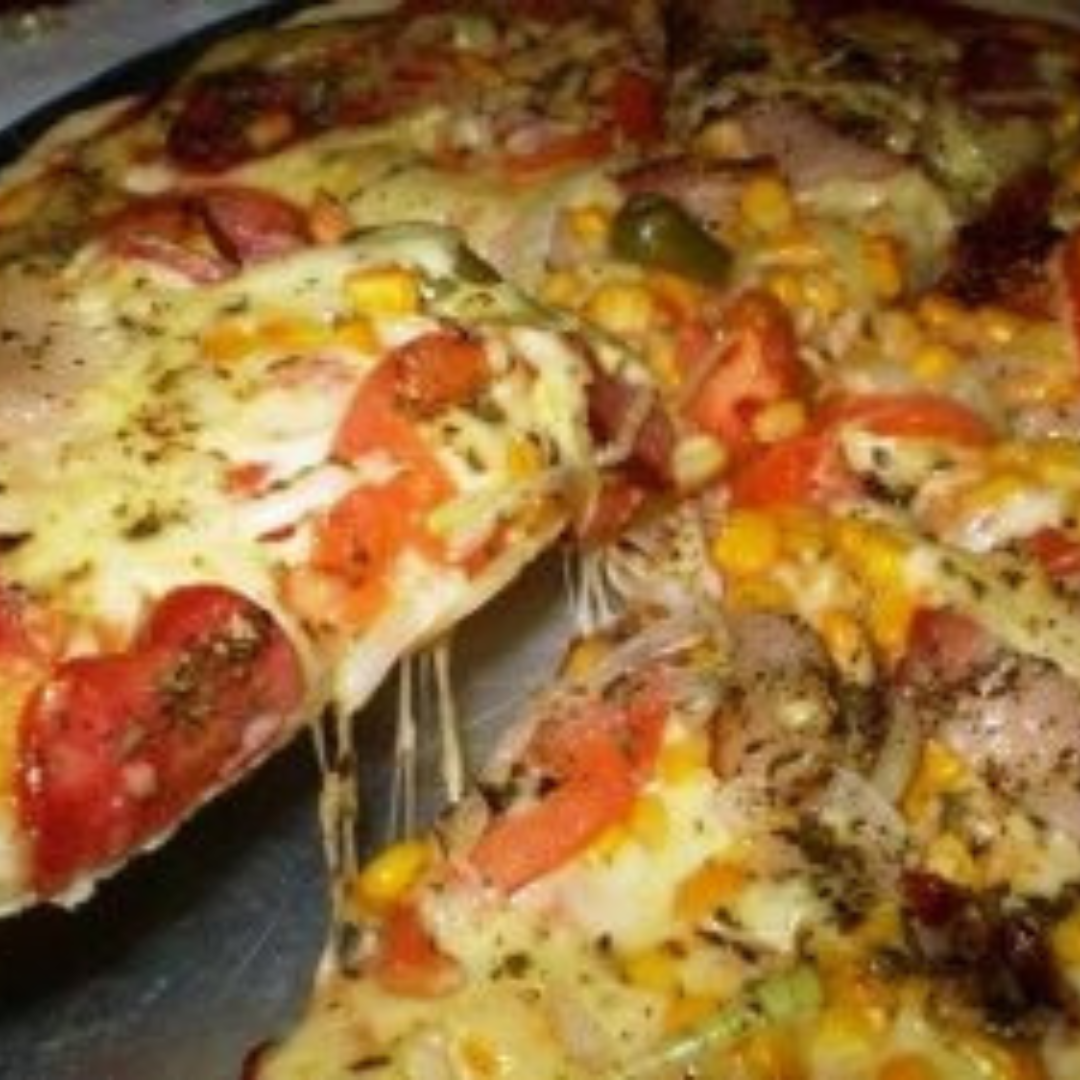 Pizza de liquidificador fácil e deliciosa